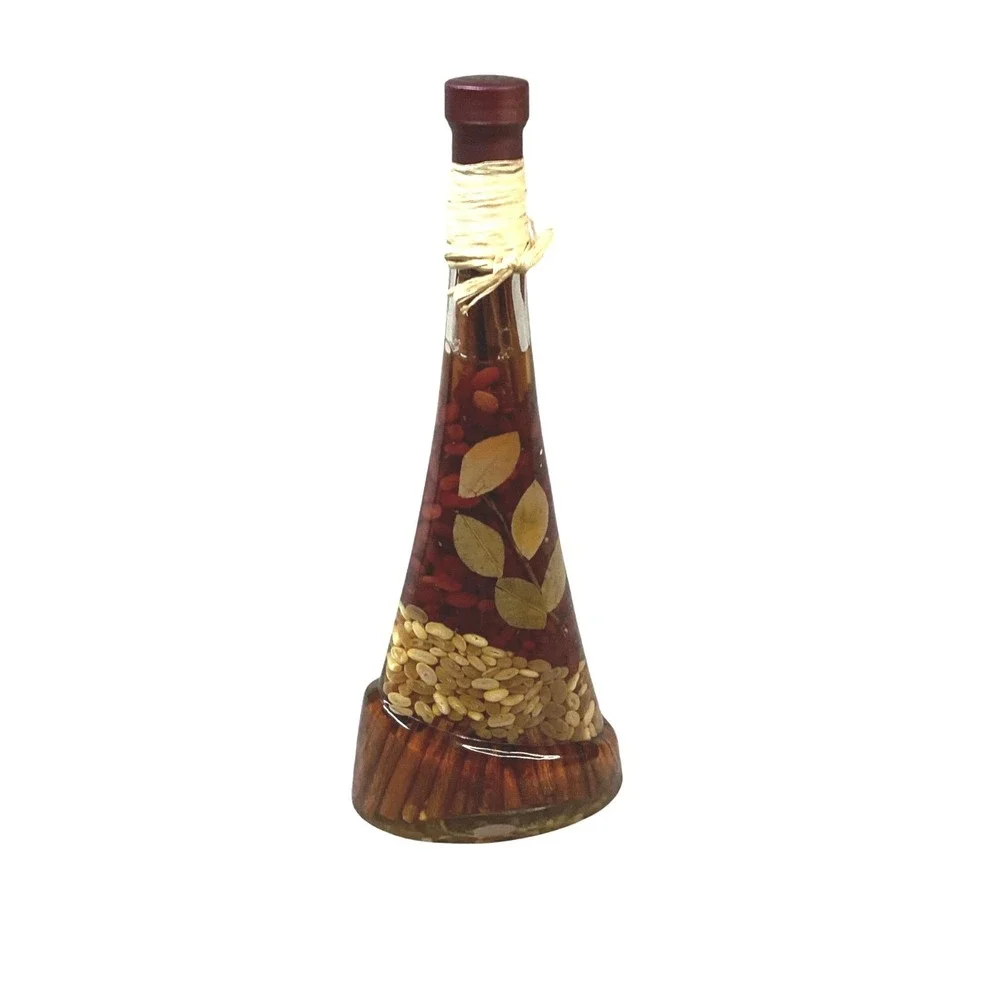 Shonefields Infused Vinegar/ Oil Decorative Bottle Kitchen Herbs Sculpture Art